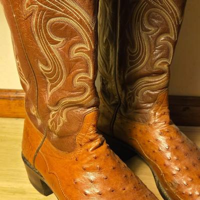 Men's HONDO Ostrich Boots
