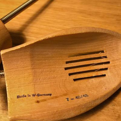 Western Germany Wood Shoe Trees