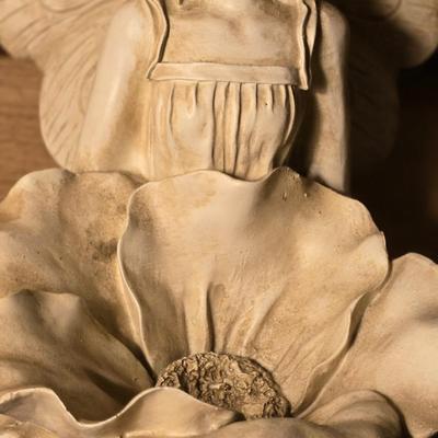 Resin Sitting Fairy Garden Statue