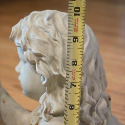 Reading Girl Resin Garden Statue