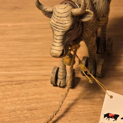 Cow Parade "Cow Pull Toy"