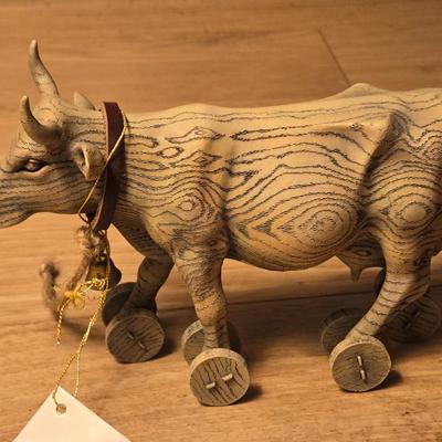 Cow Parade "Cow Pull Toy"