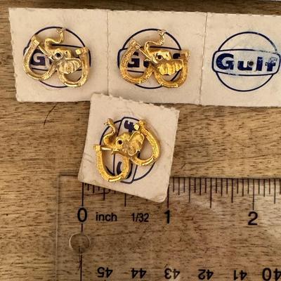 Gulf oil pins