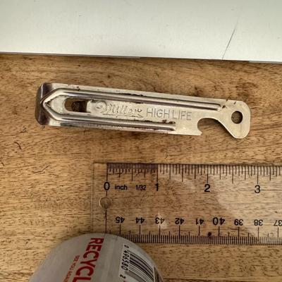 Miller High Life beer can opener