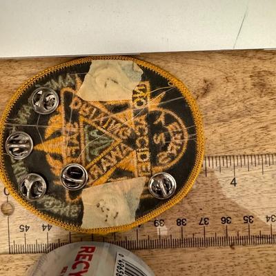 Safe driving award patch + pins