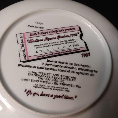 3 ELVIS COLLECTOR'S PLATES