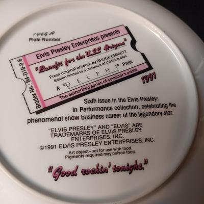 3 ELVIS COLLECTOR'S PLATES