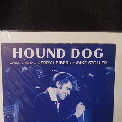 ELVIS PRESLEY'S HOUND DOG SHEET MUSIC