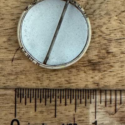 The President Charles E Hughes button