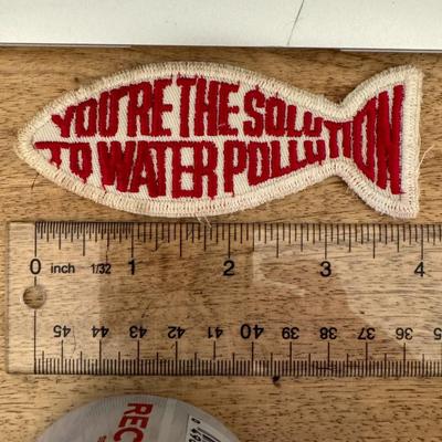 Your the solution to water pollution patch