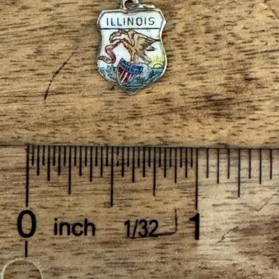Illinois necklace pendant