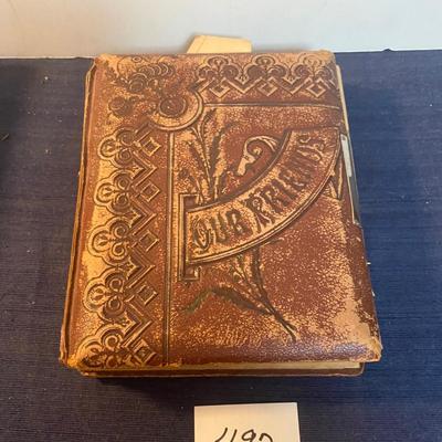 Vintage Photo Album so Tintype Pictures