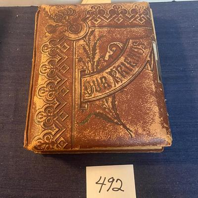 Vintage Photo Album so Tintype Pictures