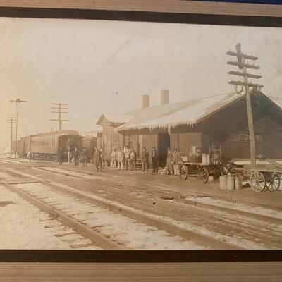 1917 Santa Fe Depot and Turn Table