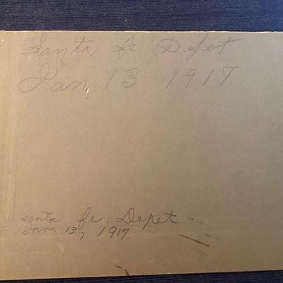 1917 Santa Fe Depot and Turn Table