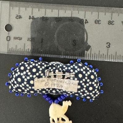 Unique pin with camel