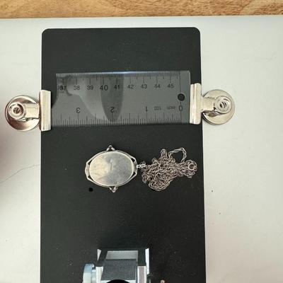 Antique locket on chain
