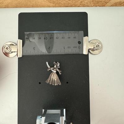 Sterling dancing girl charm