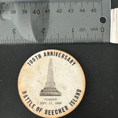 100th Anniversary Battle of Beecher Island pin