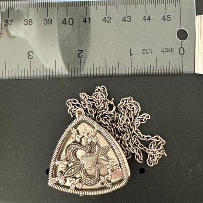 ornate Locket with chain