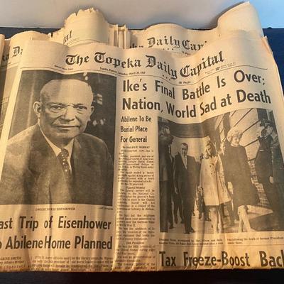 1969 Eisenhower’s Death
