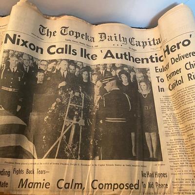 1969 Eisenhower’s Death