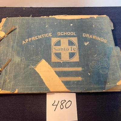 1920 Santa Fe Apprentice School Drawings