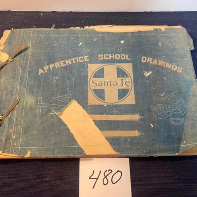 1920 Santa Fe Apprentice School Drawings
