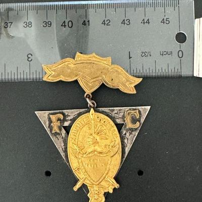 Knights of Pythias FCB pin