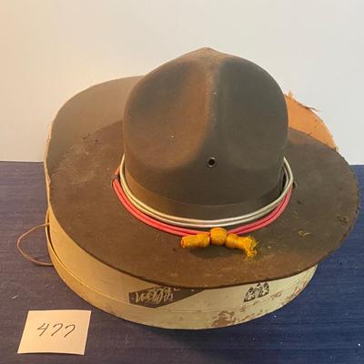 Vintage US Army Campaign Hat
