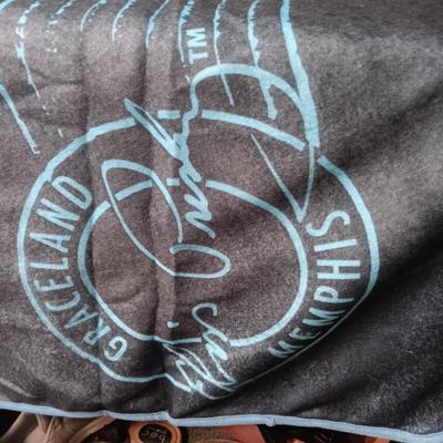 ELVIS PRESLEY THROW BLANKET