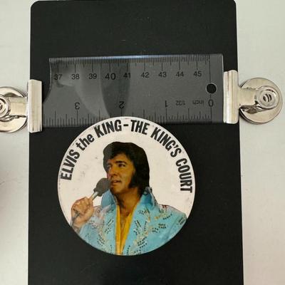 Elvis the King-The Kings court pin