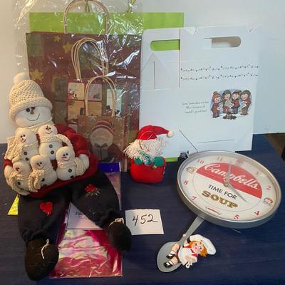 Campbell Soup Clock and More