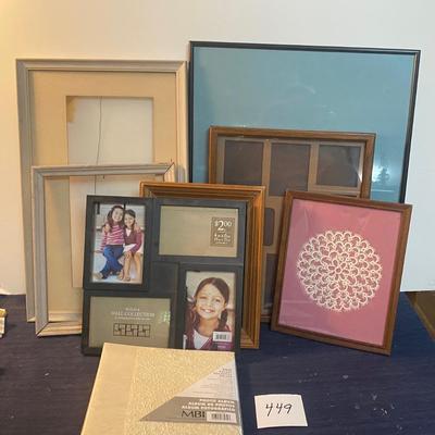 Frame and Album Lot