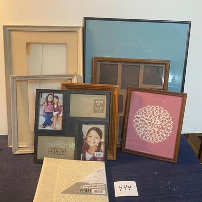 Frame and Album Lot