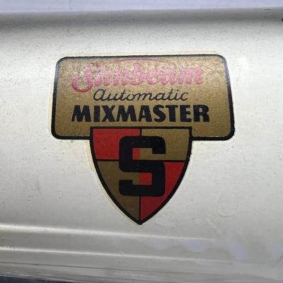 1930s SUNBEAM Mixmaster Mixer Model 5 Bakelite Handle 10 Speed