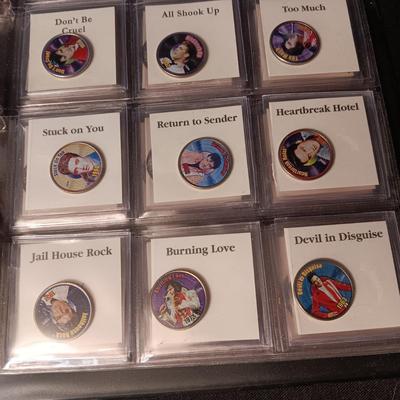 THE ELVIS PRESLEY COIN COLLECTION