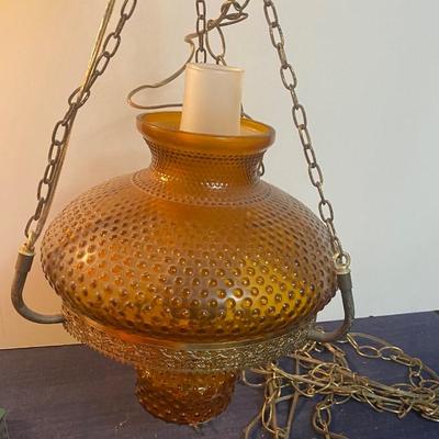 MCM Vintage Hobnob Hanging Lamp