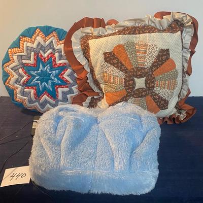 Foot Massage and Pillows