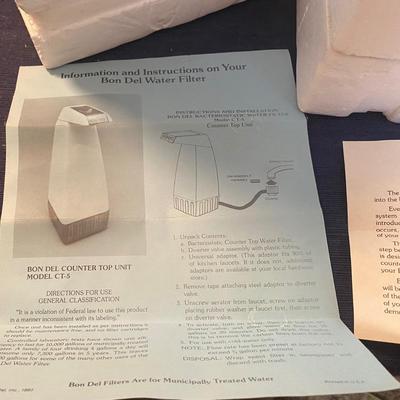 Bon Del Water Filter
