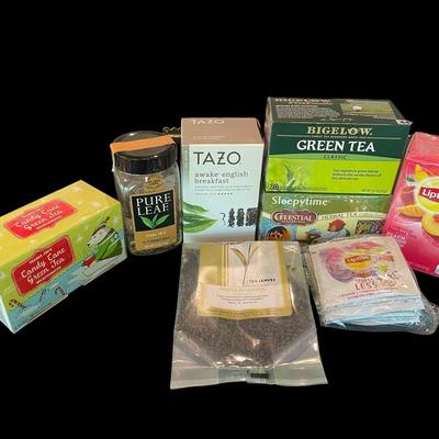 Loose tea/several unopened boxes