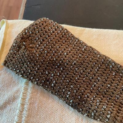 19th century small miser,stocking purse