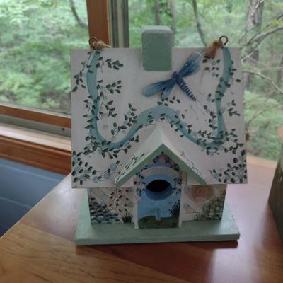 Set of Three Custom-Built Bird Houses
