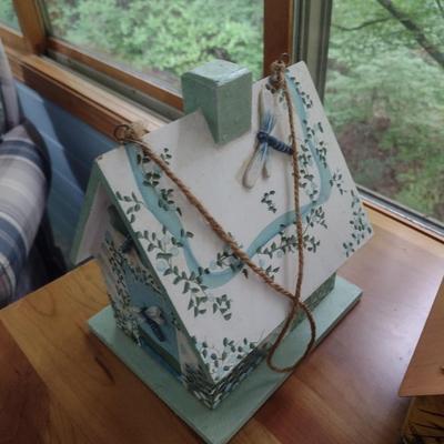 Set of Three Custom-Built Bird Houses