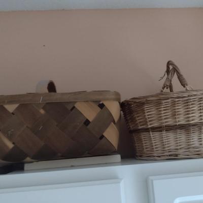 Collection of Hand-Woven Baskets Choice A