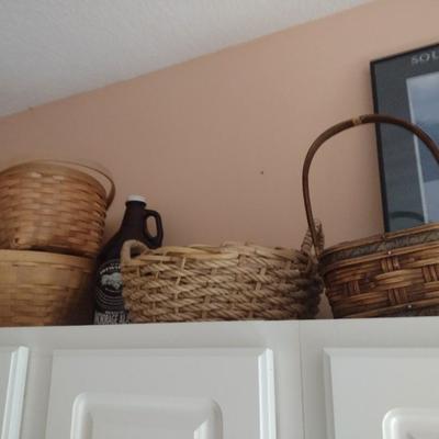 Collection of Hand-Woven Baskets Choice B