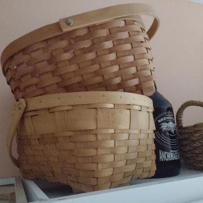 Collection of Hand-Woven Baskets Choice B