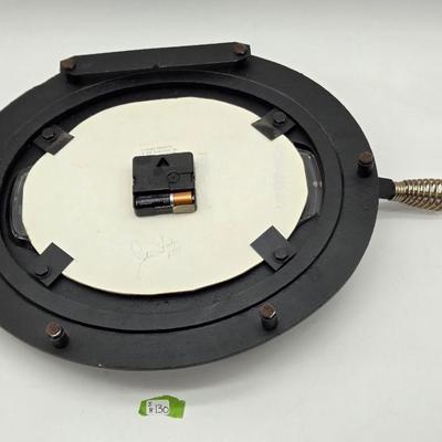 Cast Iron Fireball Stoveworks Clock