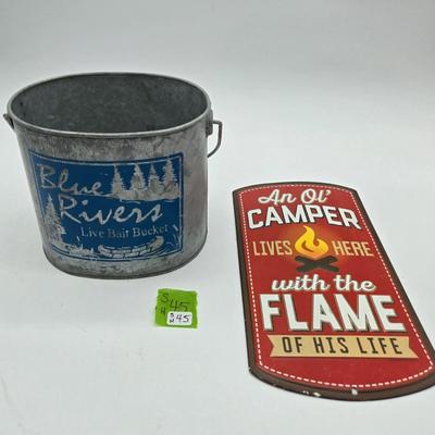 Old Camper Decor Lot