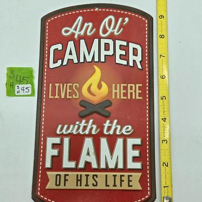 Old Camper Decor Lot